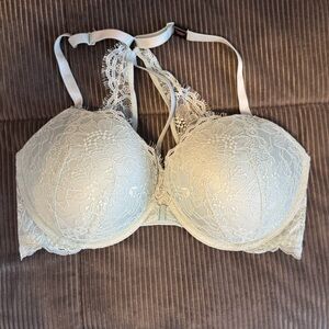 Victoria secret mint green lace bombshell bra